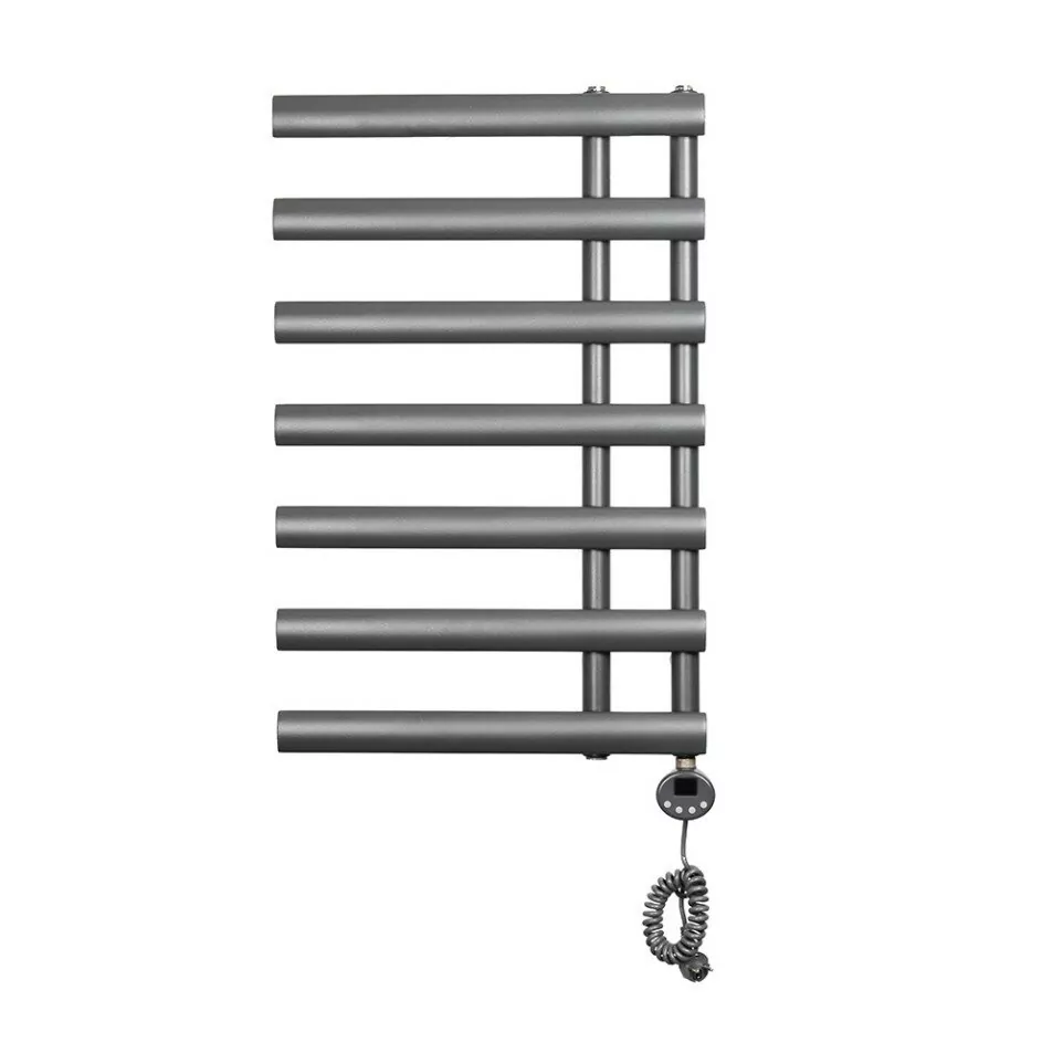 Полотенцесушитель электрический Domoterm Гамма П7 500х780 ER правый, графит