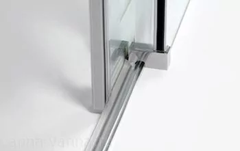 Душевой уголок WasserKraft Alme 15R06 120х80 прямоугольный, без поддона, прозрачное стекло, хром