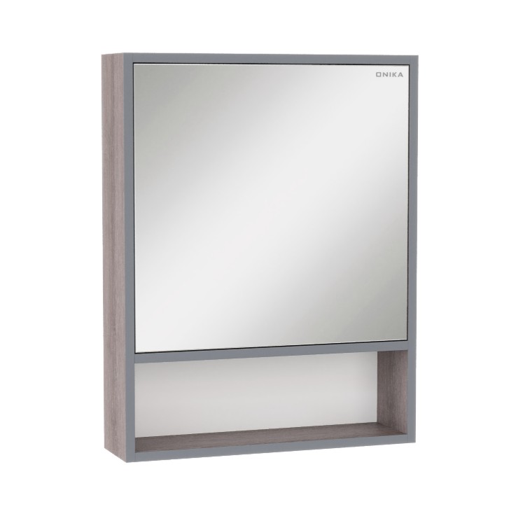 Зеркало-шкаф Onika Натали 60 ясень таормина