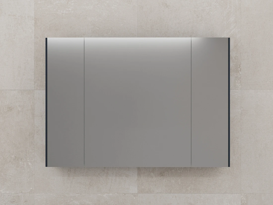 Зеркало-шкаф Style Line Лима 100 графит