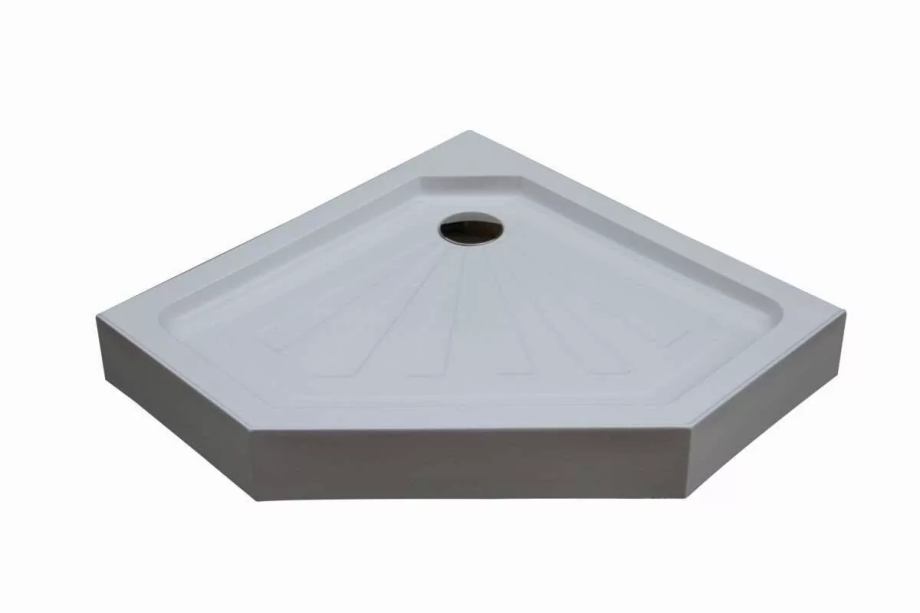 Поддон для душа Cerutti Spa P101 угловой, акриловый, белый