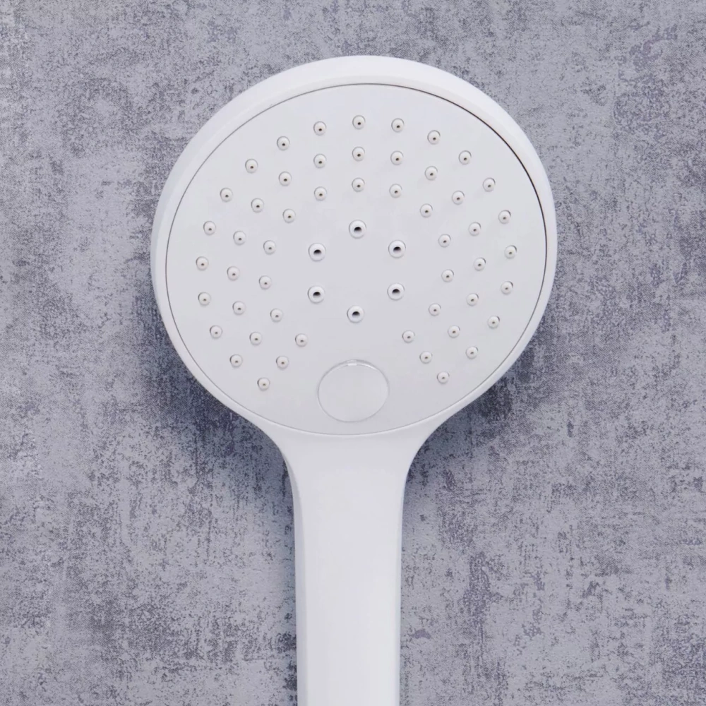 Смеситель для ванны WasserKraft Mindel 8501 белый Soft-touch от магазина Vanna-Vanna.ru!