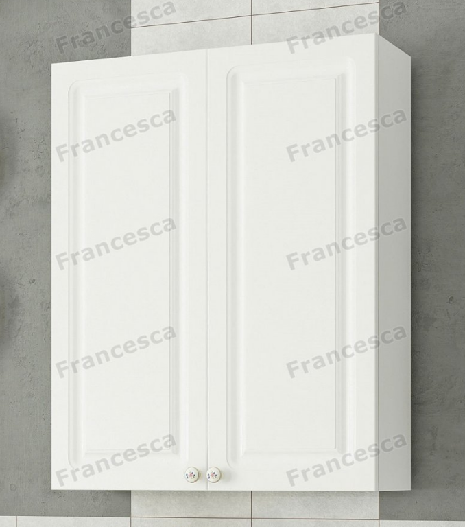 Шкаф навесной Francesca Империя 60 белый