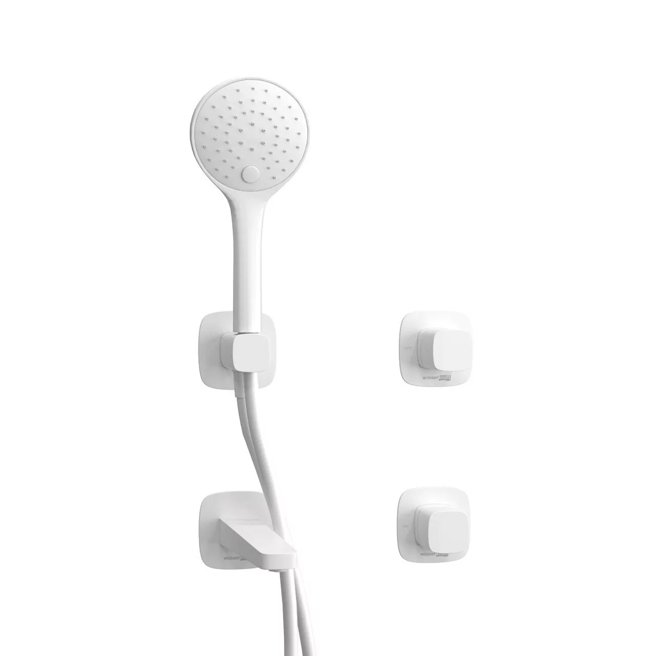 Смеситель для ванны WasserKraft Saale A9551.266.316.328.156.155 белый Soft-touch