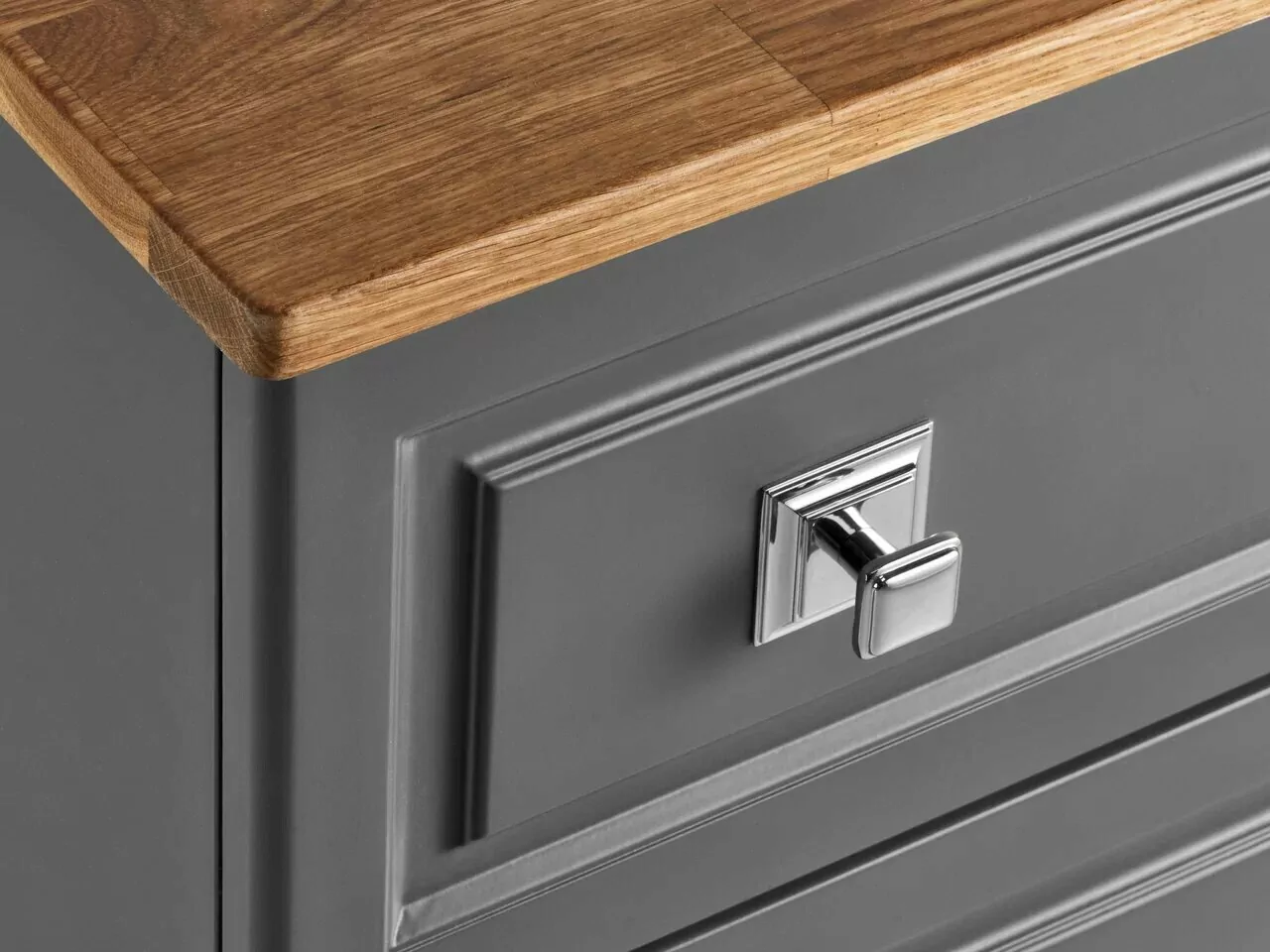 Тумба с раковиной Asb-Woodline Каталина 80 напольная, серый