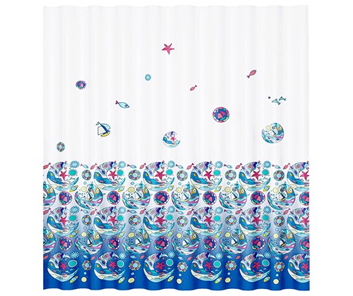 Тканевая шторка WasserKraft Salm SC-13101