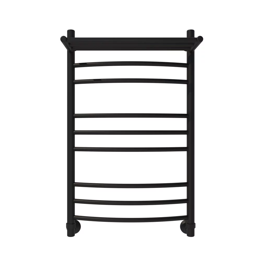 Полотенцесушитель водяной Veconi Nemi-B, 50/80, черный