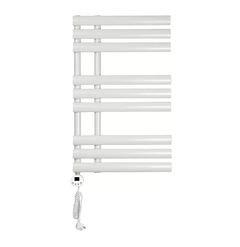 Полотенцесушитель электрический Domoterm Гамма П7 500х780 EL левый, белый матовый