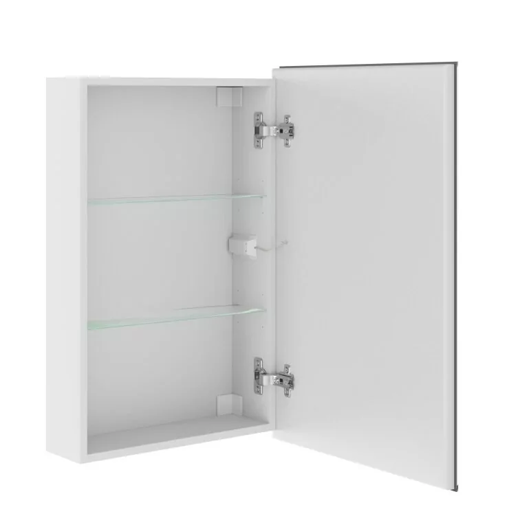 Зеркало-шкаф Corozo Толедо 50/С свет, белый