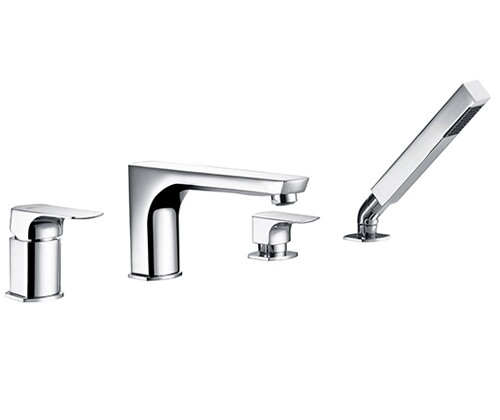 Смеситель на борт ванны WasserKraft Salm 2755 хром