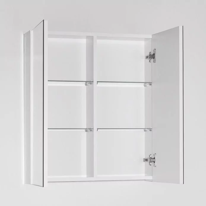 Зеркало-шкаф Style Line Амарант 60 белый