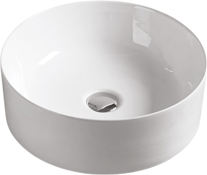 Раковина SantiLine SL-1055 накладная, белая