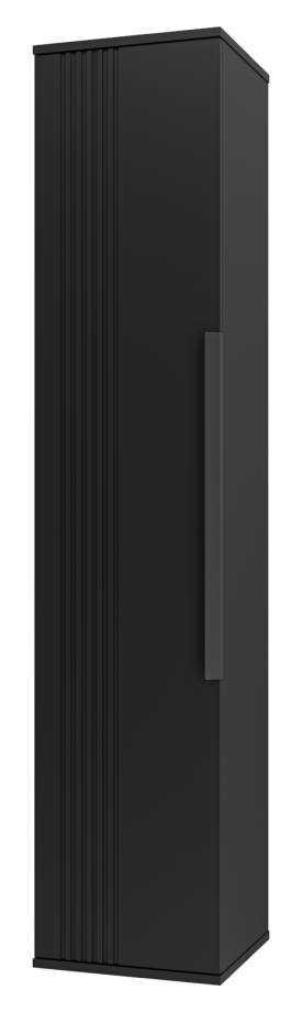 Пенал Brevita Savoy 35 подвесной, L/R, черный