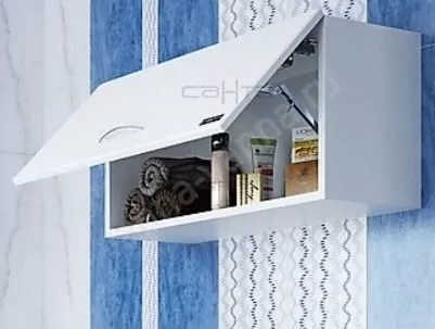 Шкаф навесной Санта Стандарт 60х30 горизонтальный, белый