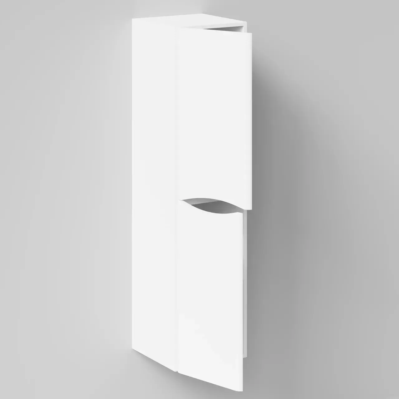 Пенал Vod-ok Адель 35 L/R, 2 двери, подвесной, белый + 13 цветов