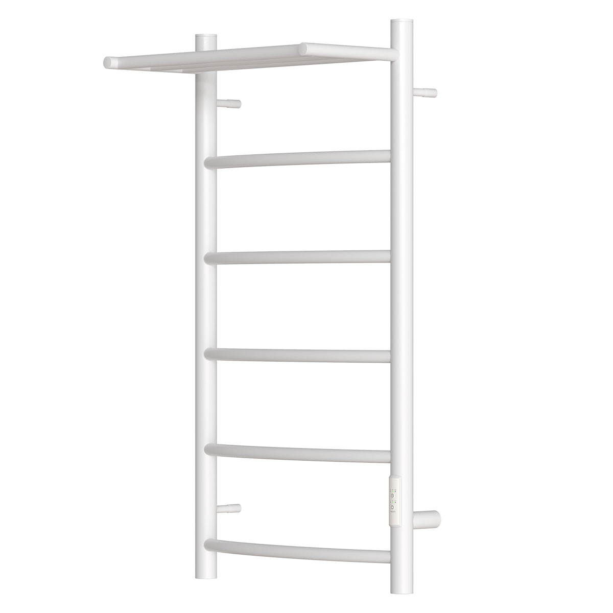 Полотенцесушитель электрический APEXTERMO Corona CR01184WM 800x400 с полкой, белый матовый