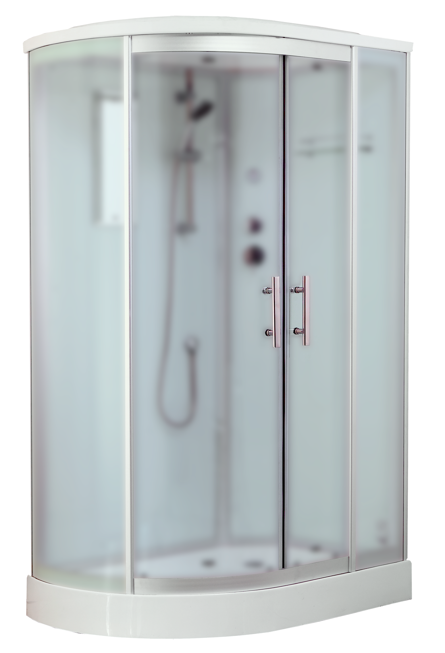 Душевая кабина Timo Standart T-6602 Silver Fabric R (120*85*220)