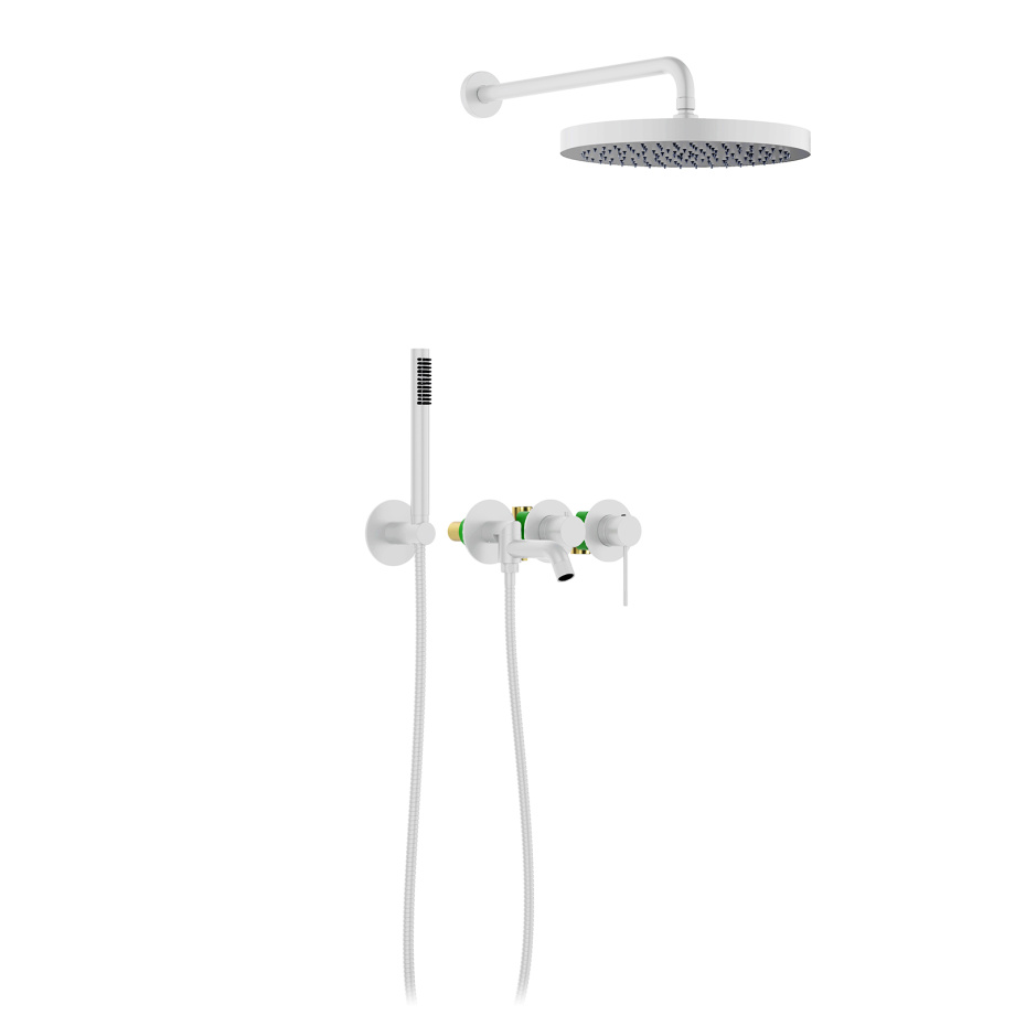Душевая система встроенная Timo Saona SX-2348/16SM белый матовый