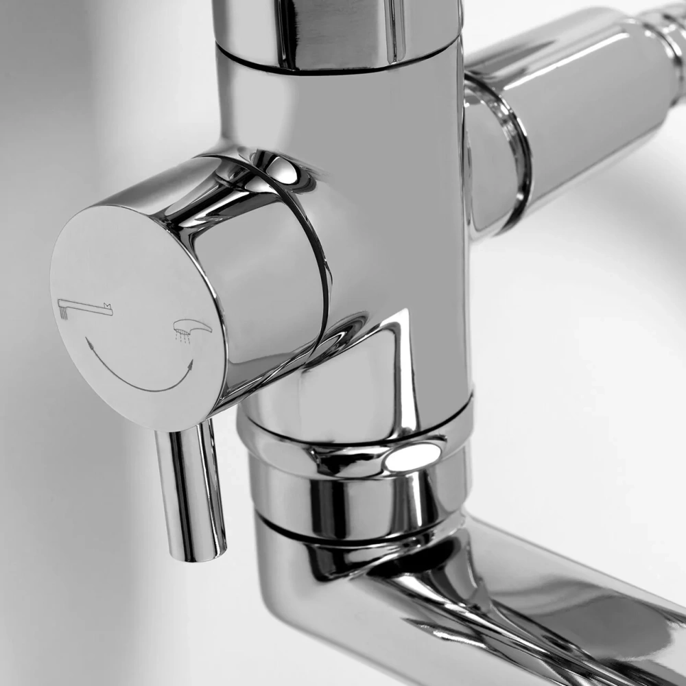 Смеситель для ванны WasserKraft Vils 5602L хром от магазина Vanna-Vanna.ru!