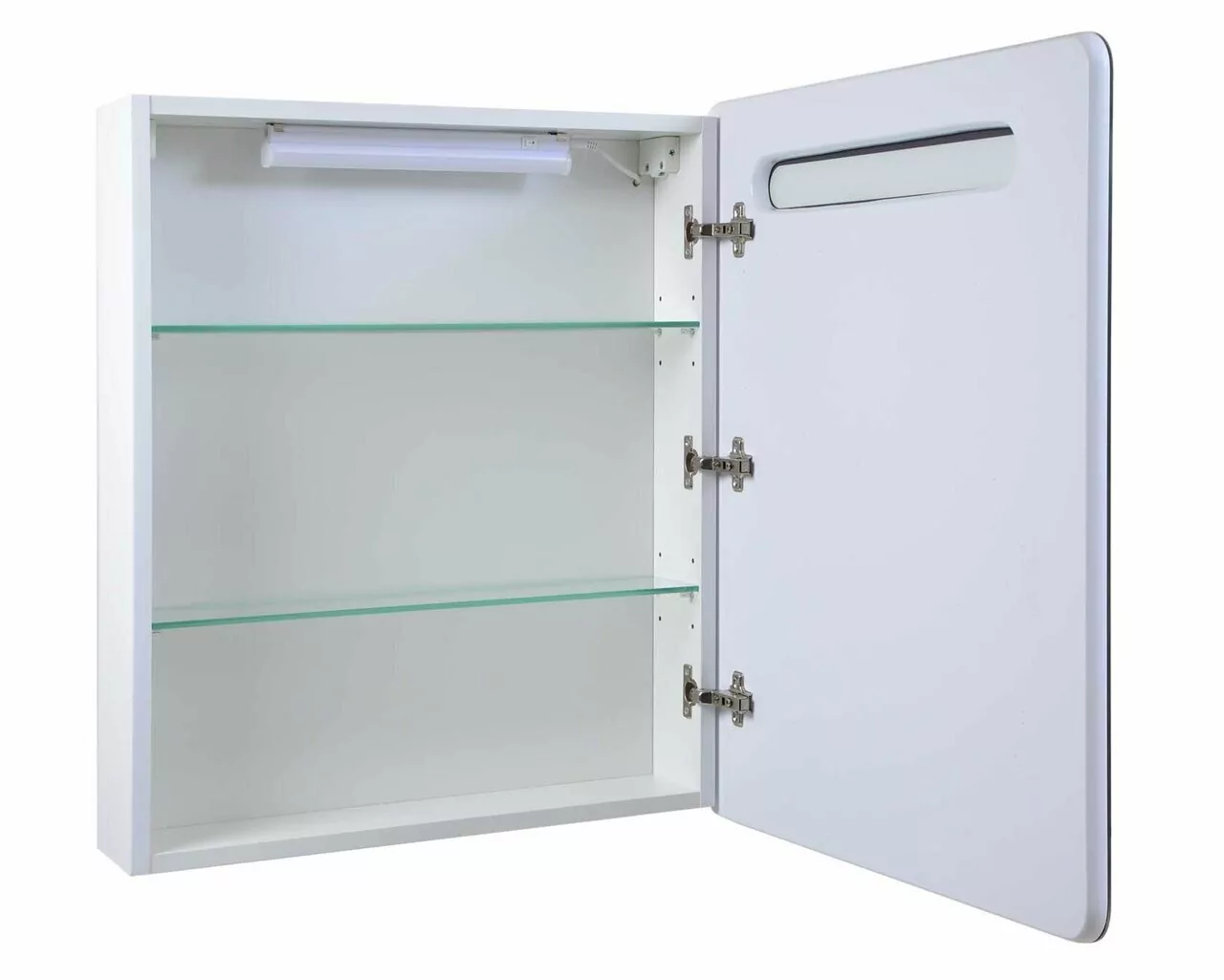 Зеркало-шкаф Emmy Донна 60 L/R свет, белый