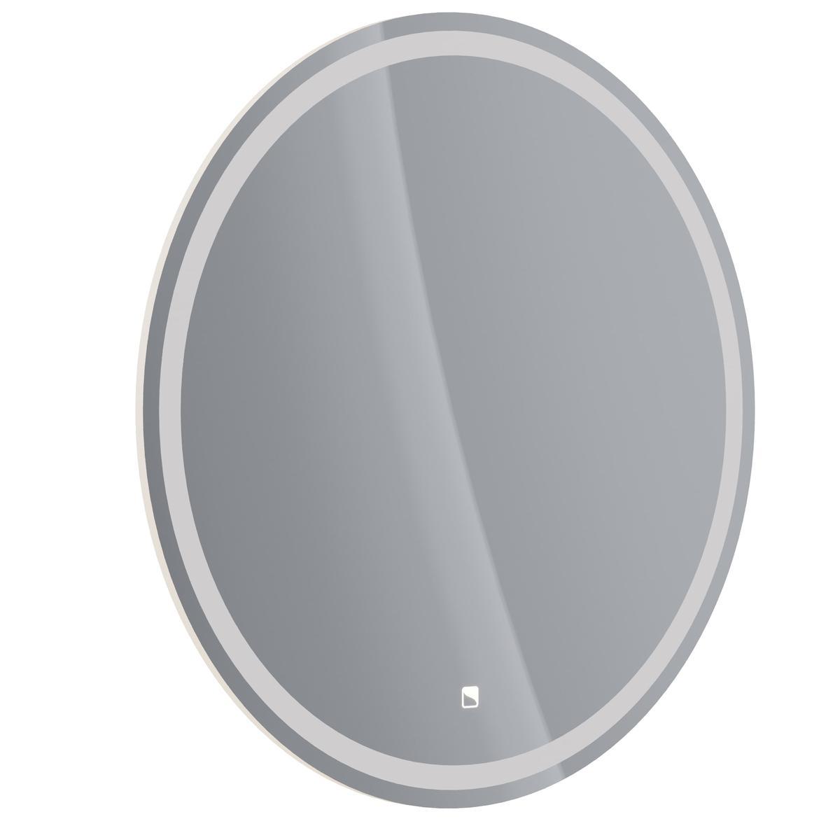 Зеркало Dreja Luno 60x60 см, белый