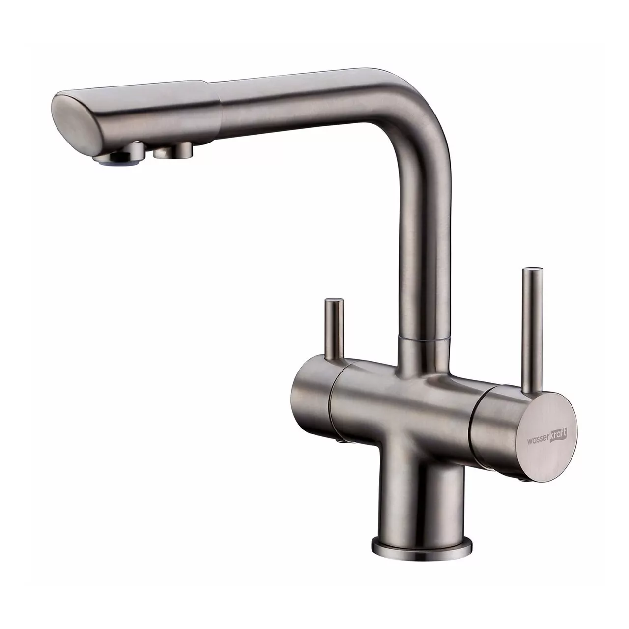 Смеситель для кухни WasserKraft A8027 матовый хром