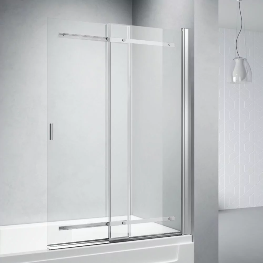 Стеклянная шторка Veconi PL-88CH 90х140