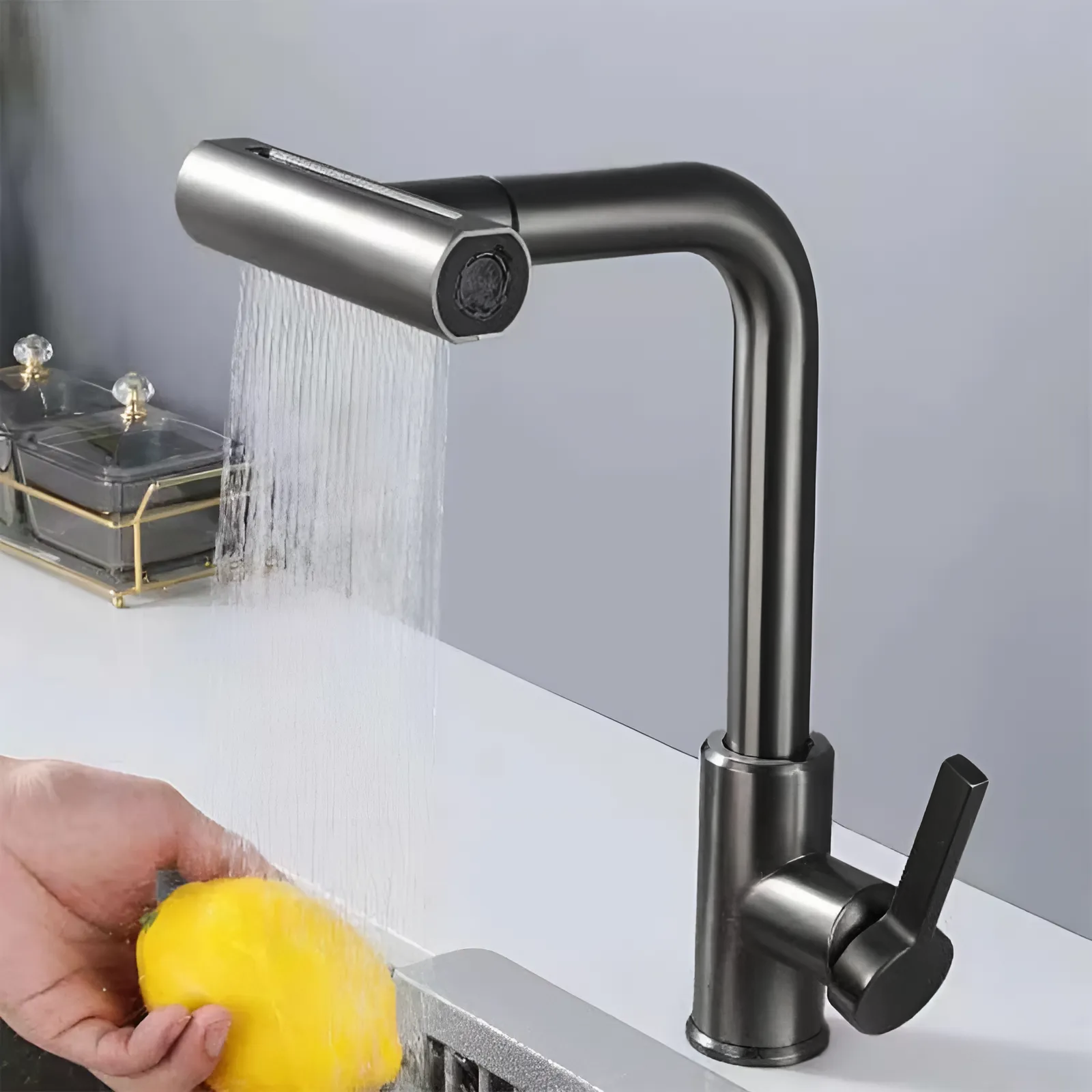 Cмеситель для кухни BochMann SOPHIA GR серый