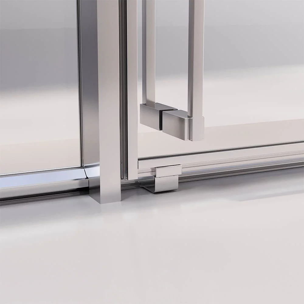 Душевой угол раздвижной Veconi Premium Prato 300 SP CH-L, 1300х1000x2000, хром, стекло прозрачное