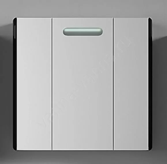 Зеркало-шкаф Vod-ok Elite Флорена 70 свет, белый