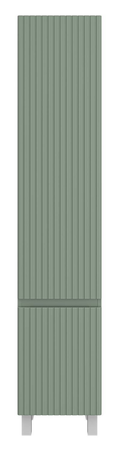 Пенал Brevita Victory 35 напольный/подвесной, L, зеленый