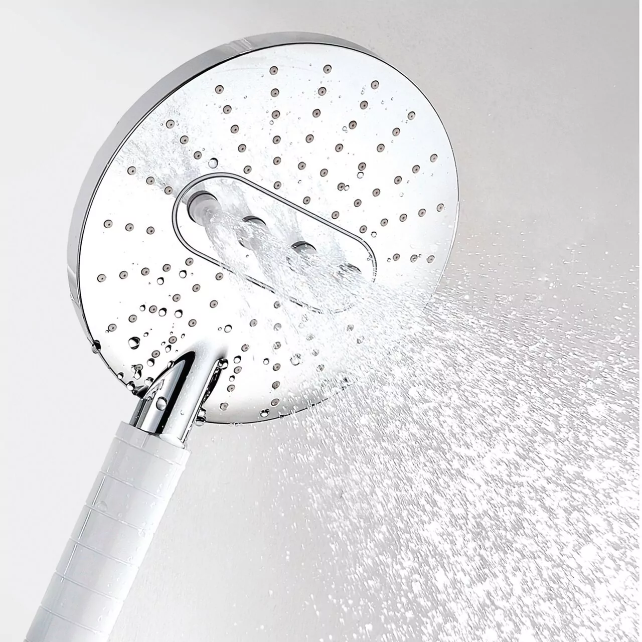 Штанга для душа WasserKraft A044 с лейкой и шлангом, хром