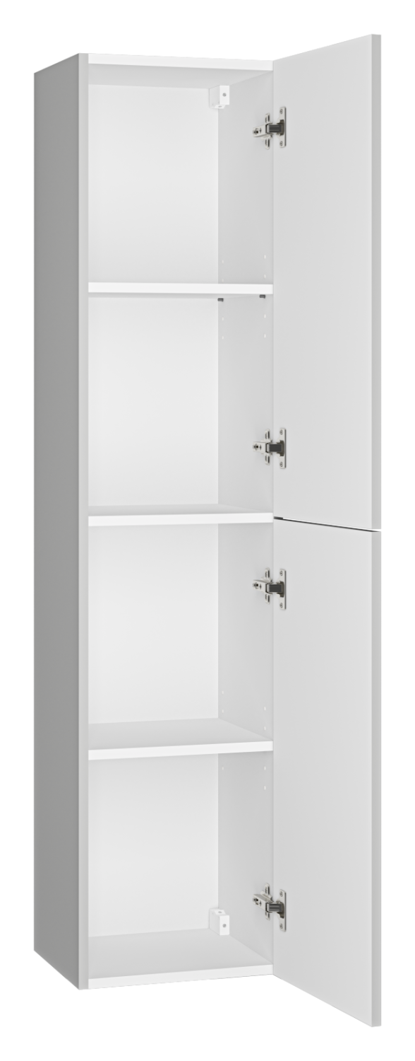 Пенал Misty Ненси 35 подвесной, L/R, серый