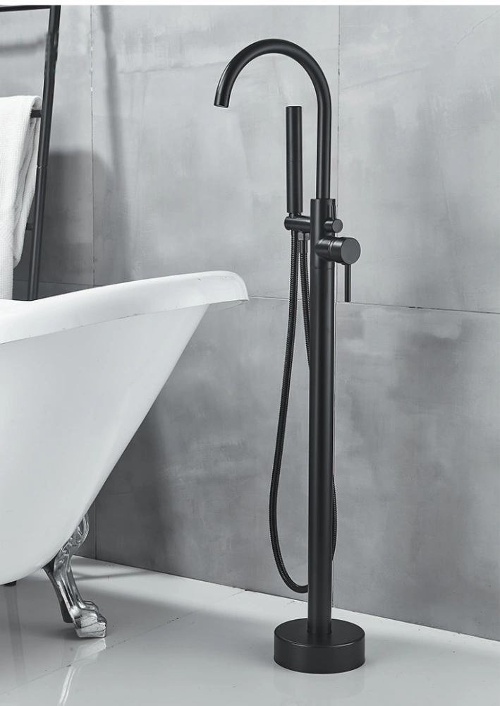 Смеситель для ванны BochMann Braies Matt black BM8921 черный матовый от магазина Vanna-Vanna.ru!