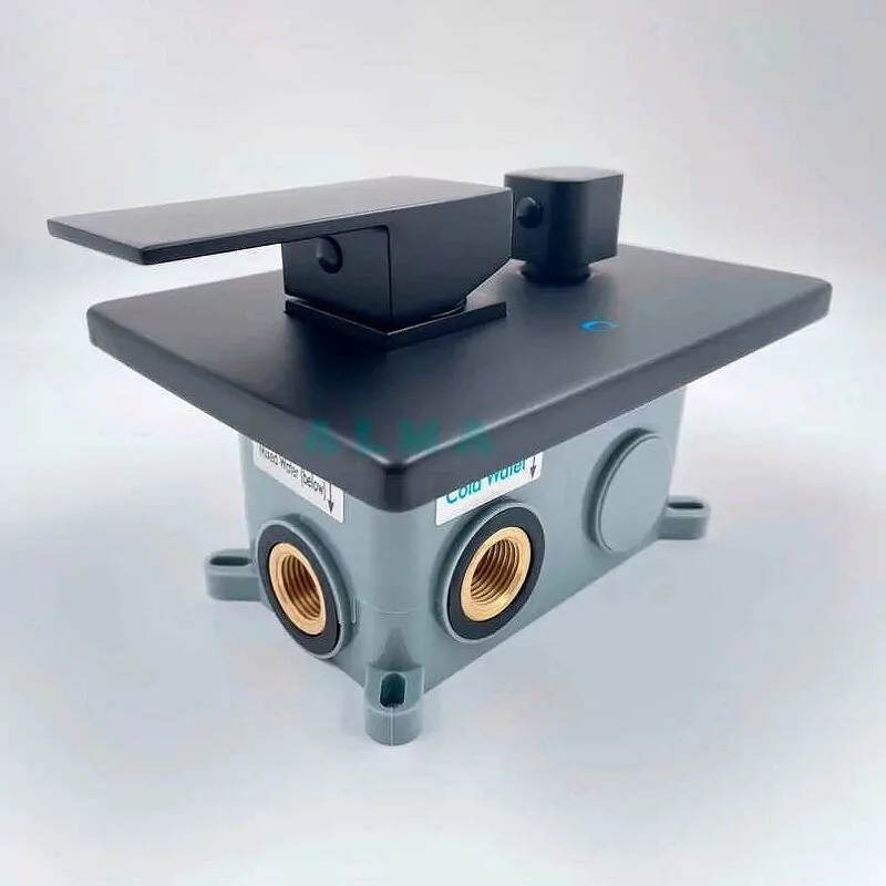 Душевой комплект ALMAes Teivaz TVZ-1805 черный матовый