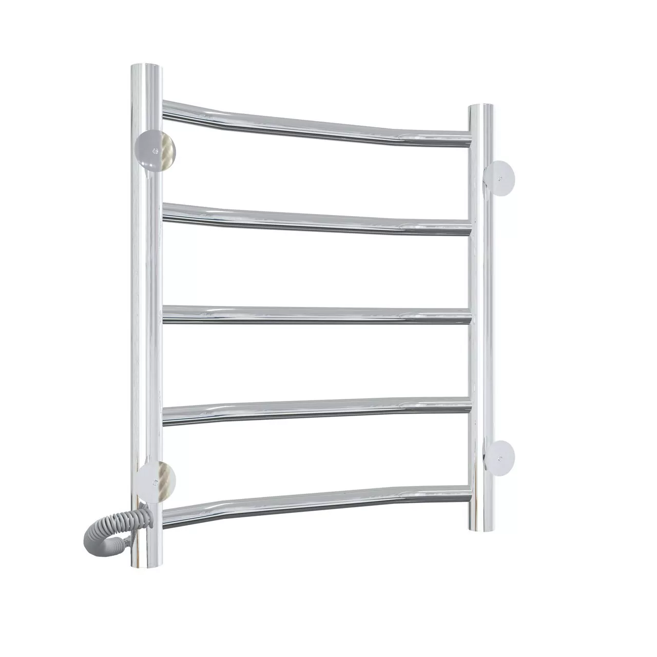 Полотенцесушитель электрический Laris Виктория П5 400х500 с терморегулятором, правый, хром