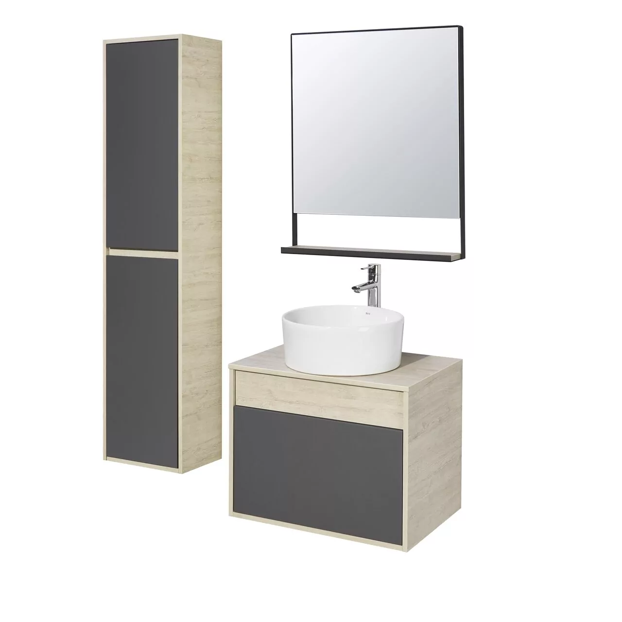 Зеркало Aquaton Лофт Урбан 65 дуб орегон