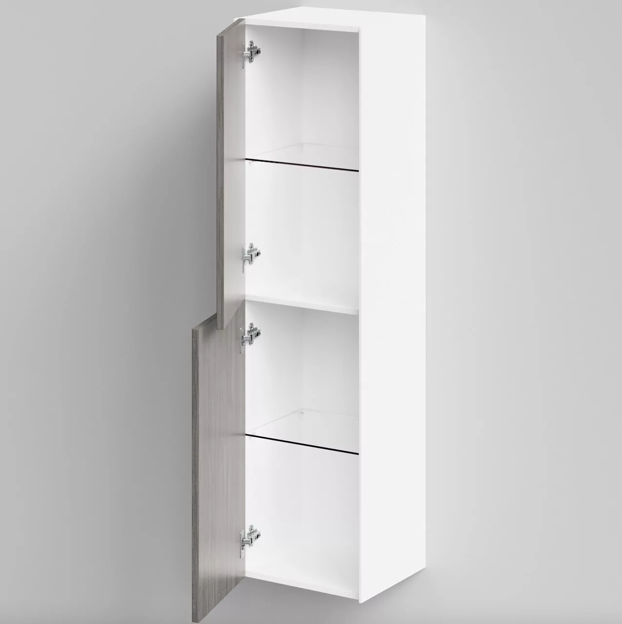 Пенал Vod-ok Эвкалипт 40 L/R подвесной, эвкалипт серый