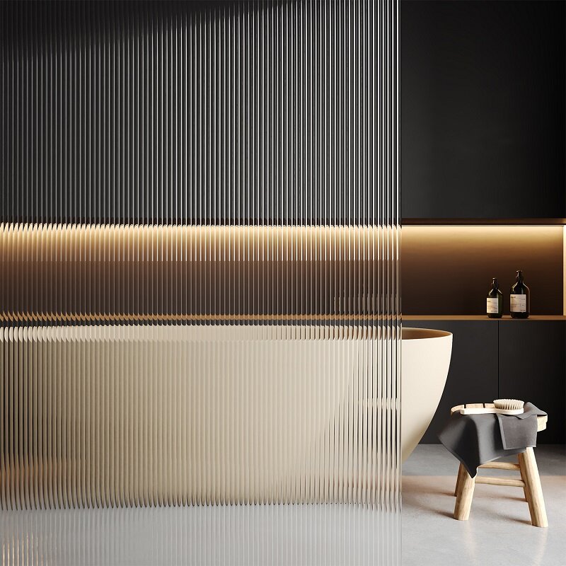 Душевая перегородка WasserKRAFT Vechte 60W46GR-FL графит