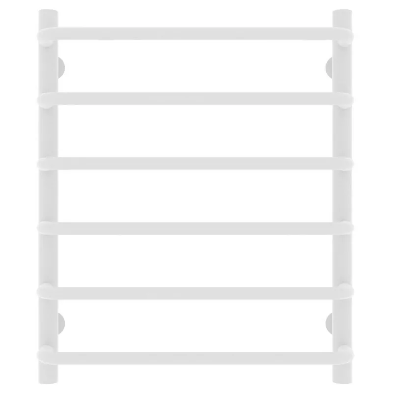 Полотенцесушитель водяной Laris Стандарт П6 500х600 белый матовый