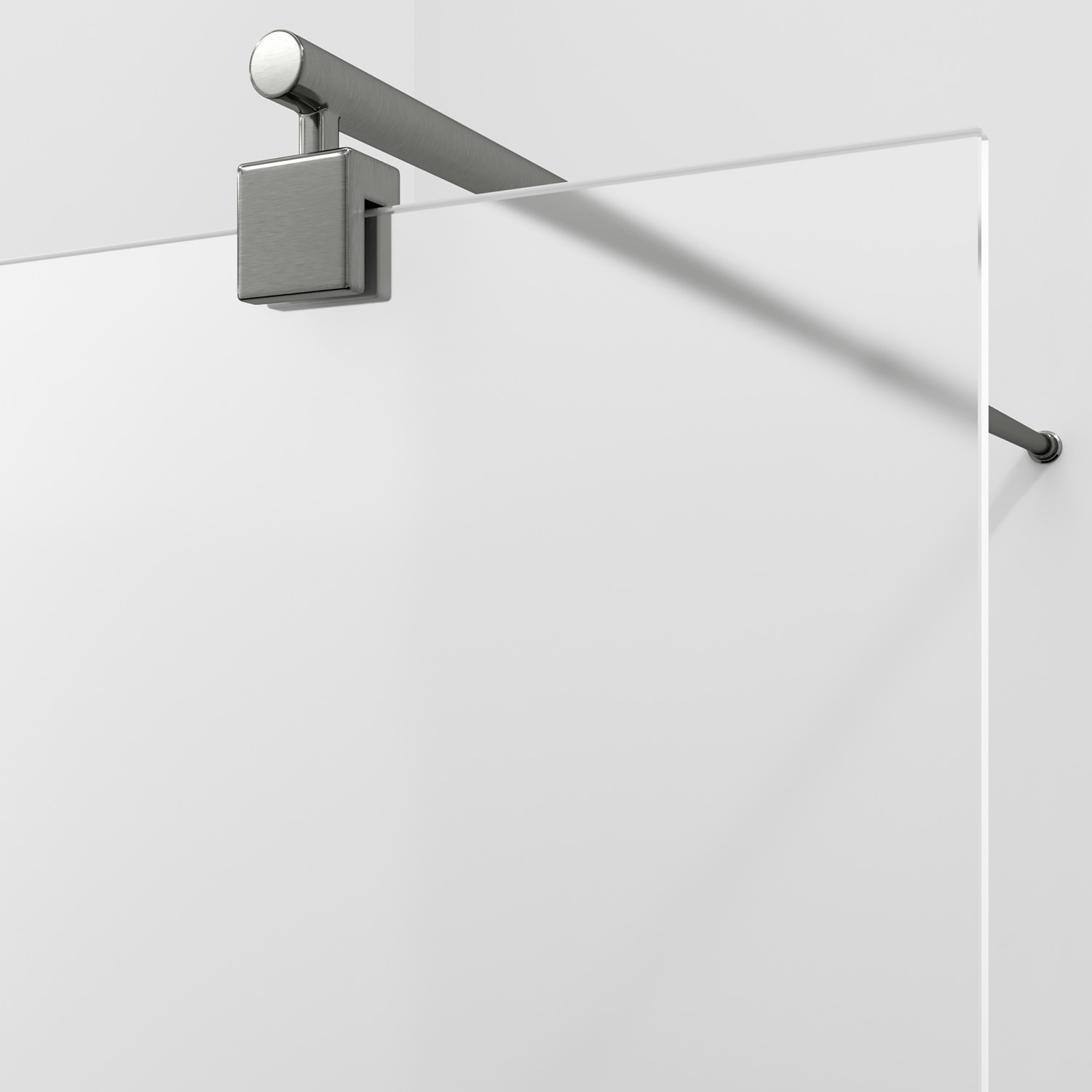 Душевая перегородка WasserKRAFT Rur 30W46GR-MG, графит