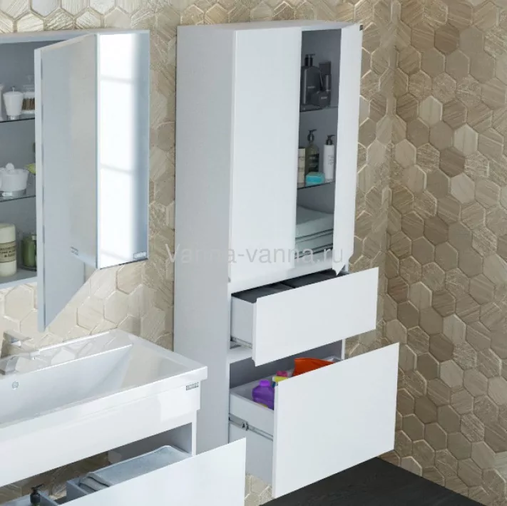 Пенал Санта Марс 60 подвесной, белый