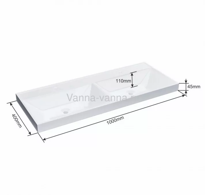 Раковина Санта Юпитер 100 белая