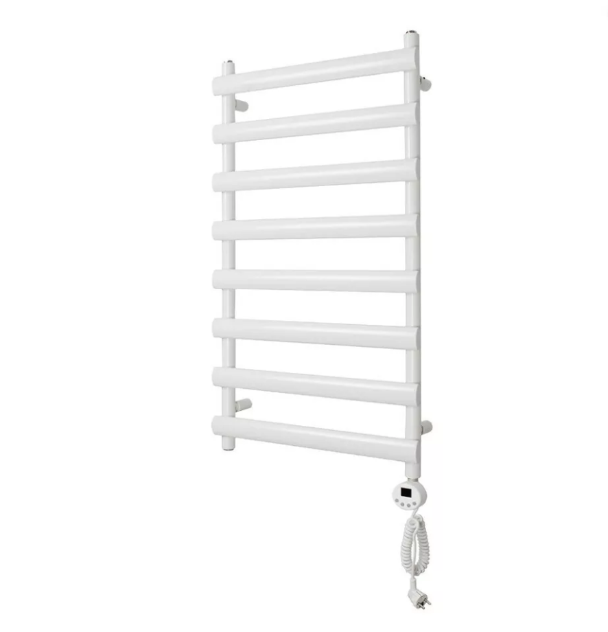 Полотенцесушитель электрический Domoterm Альфа П8 500х992 ER правый, белый матовый