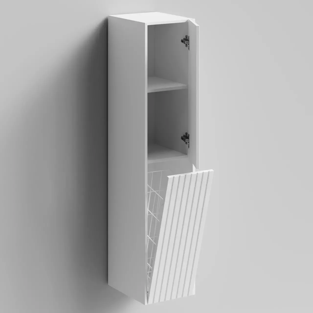 Пенал Vod-ok Тач 30 L/R, с корзиной, подвесной, белый + 13 цветов от магазина Vanna-Vanna.ru!