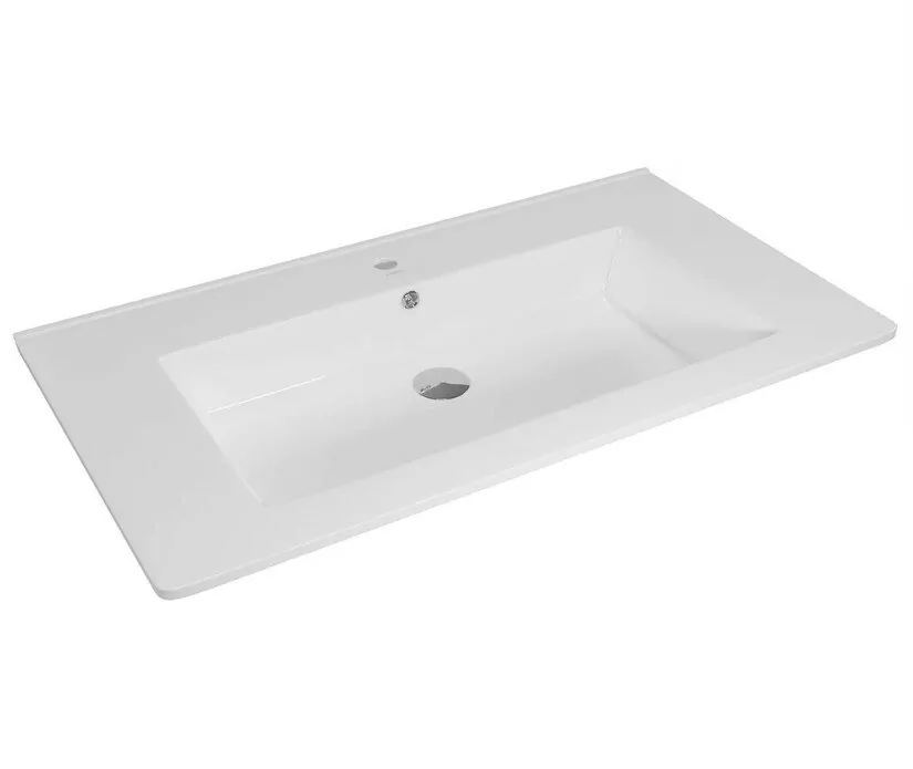 Тумба с раковиной Bellezza Эйфория 85 напольная, бежевая