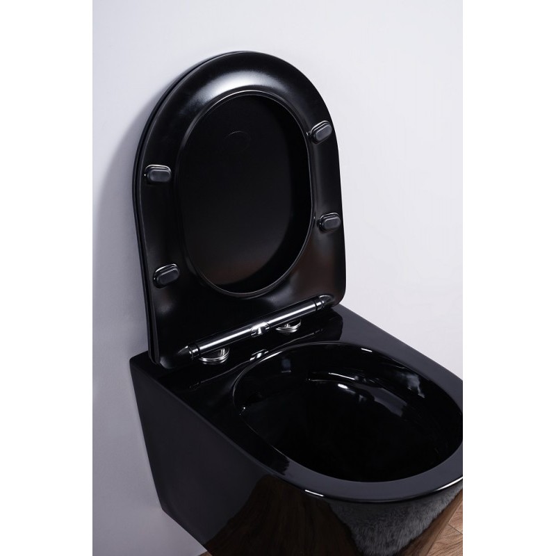 Унитаз подвесной Esbano CLAVEL (Black) 480x360x355 от магазина Vanna-Vanna.ru!