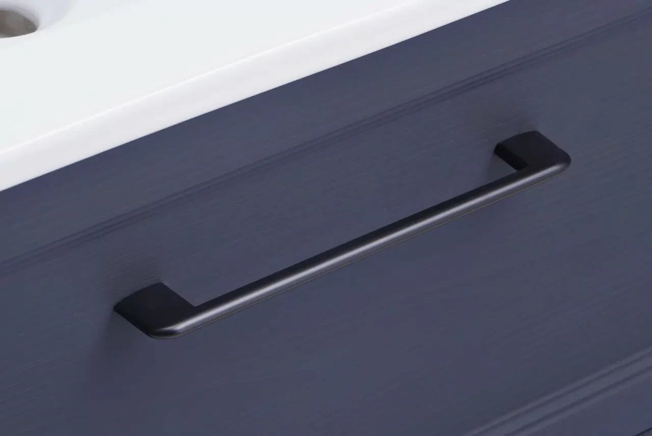 Тумба с раковиной Асб-мебель Белмонти 75 подвесная, синий