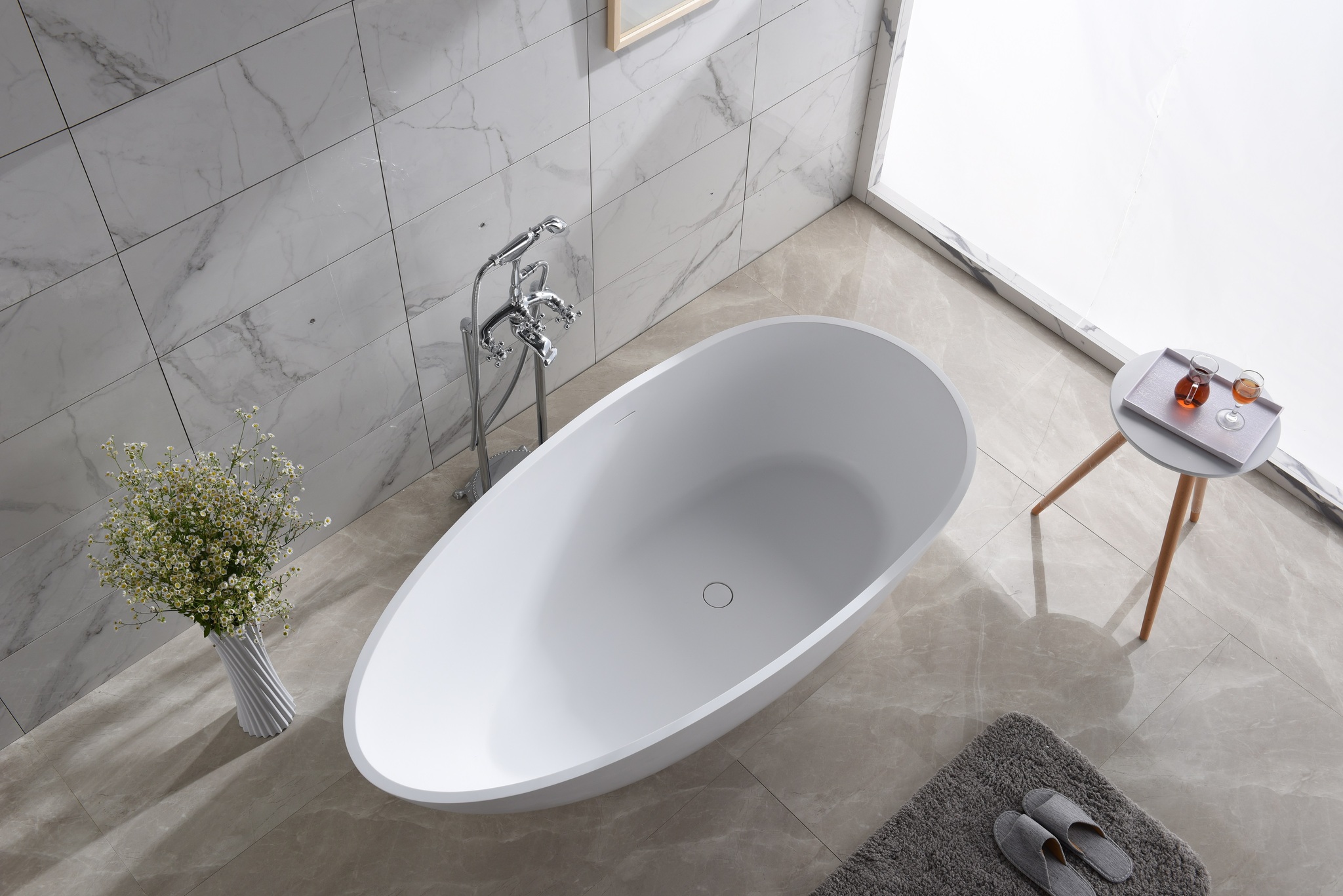 Ванна из искусственного камня Timo solid RALI1700 (1700*820*550)