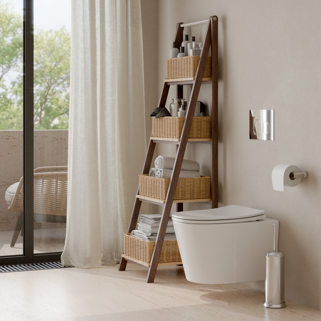 Комплект 3в1 IBERICA BLANCA инсталляция SILENCIO, унитаз BURGOS ALTO белый, кнопка смыва ESTI-Q хром глянцевый (IB001.BRA.234.833)